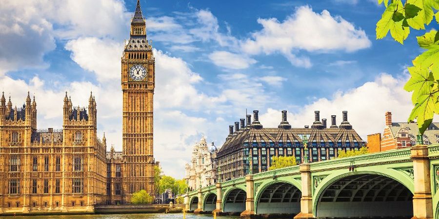 Big Ben at summer, London