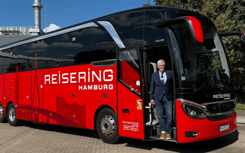 Moderner 5-Sterne Reisebus von Reisering Hamburg