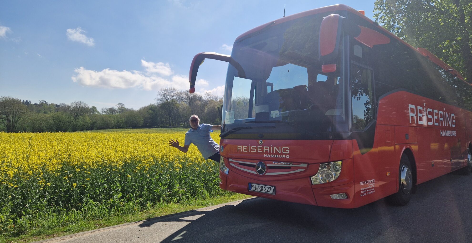 Bus im Raps mit Tom Schleifenbaum