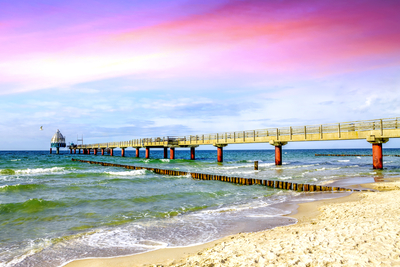 Seebad, Zingst, Ostsee, Deutschland