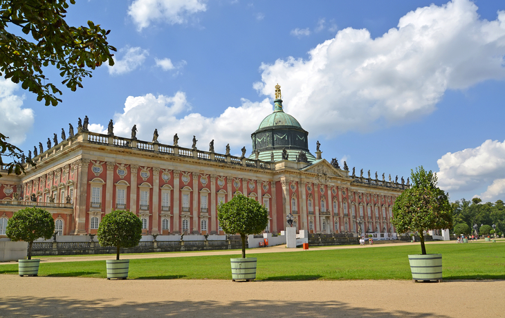 Schloss Sanssouci in Potsdam, Deutschland