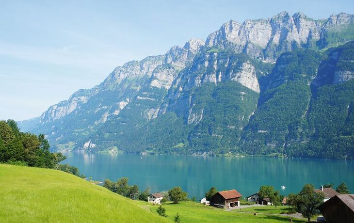 Der Walensee in Graubünden