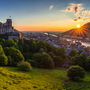 Heidelberg Panorama mit Schloss und Alter Brücke