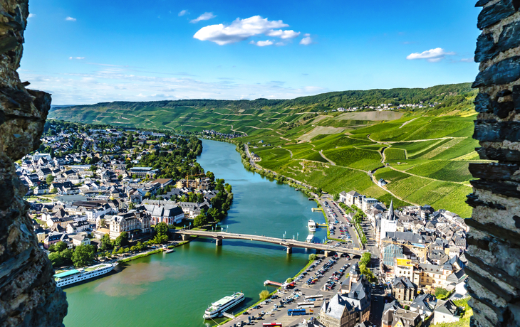 Blick auf Bernkastel-Kues