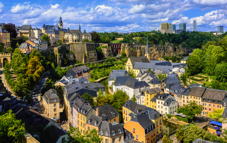 Luxemburg mit Kasematten