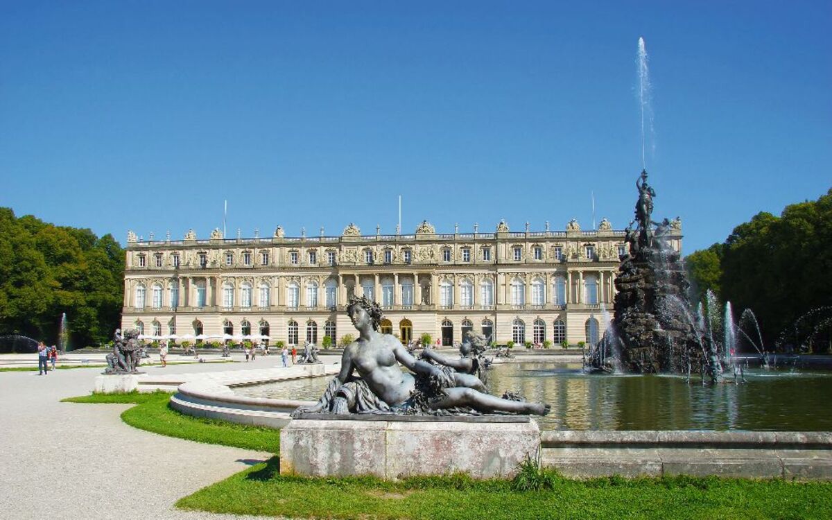 Schloss Herrenchiemsee auf der gleichnamigen Insel