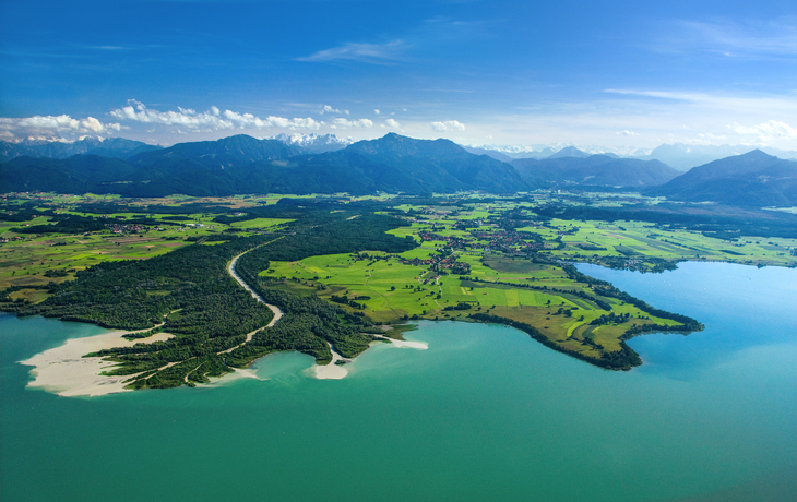 Chiemsee und Achendelta
