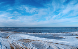 Swinemünde an der polnischen Ostsee