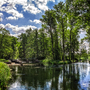 Wasserkanal im Spreewald