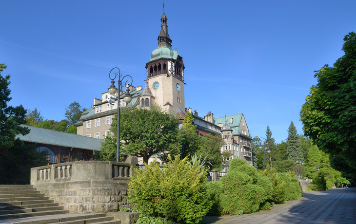 Bad Flinsberg in der Woiwodschaft Niederschlesien, Polen