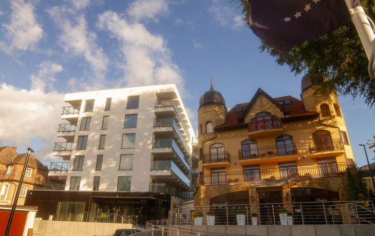 Hotel Trofana mit Neuubau