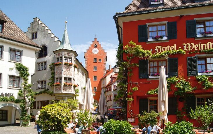Altstadt in Meersburg.