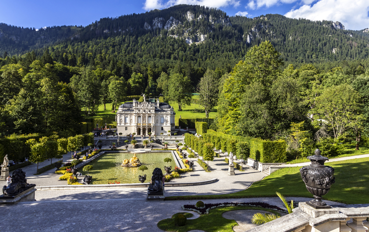 Schloss Linderhof - Villa in Ettal, Bayern