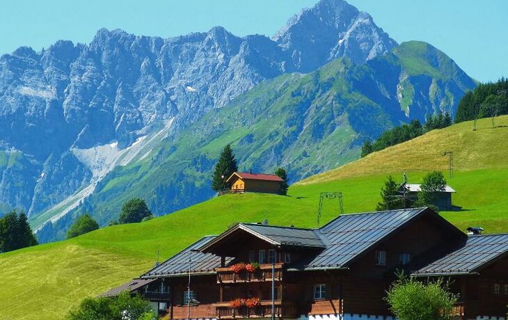 Gebirgskulisse Kleinwalsertal